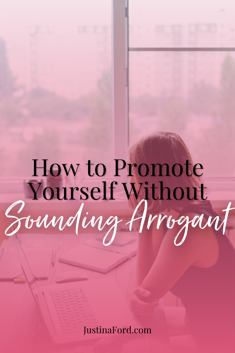 how to promote yourself without sounding arrogant
